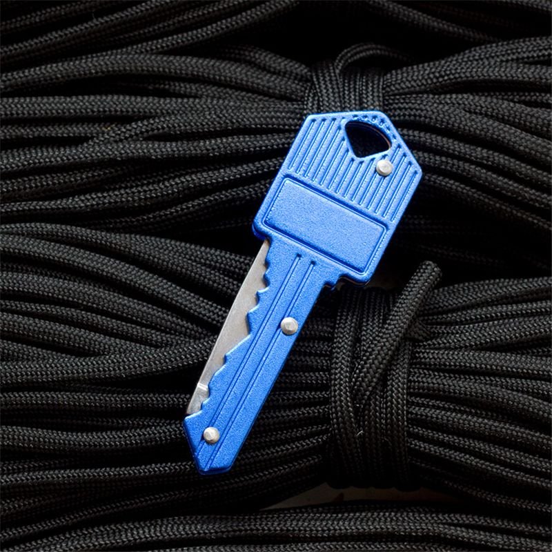 Outdoors Multifunction EDC Key Shape Knife