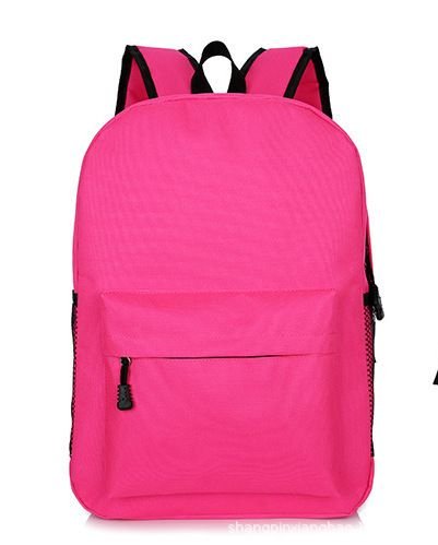 Fashionable Large Capacity Solid Color Backpack