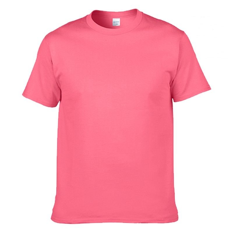 Men Women Gildan 76000 Solid Color Blank Short-Sleeved T-Shirt Custom