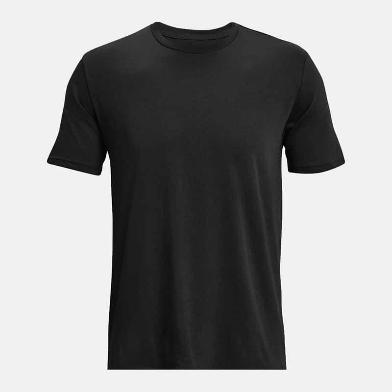 Men Casual Basic Solid Color Quick Drying Short Sleeve Round Neck Sports T-Shirt