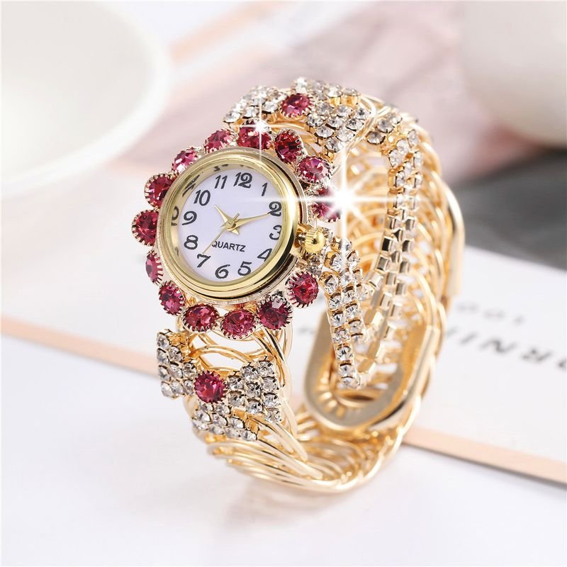 Fashion Women Rhinestone Bracelet Watch