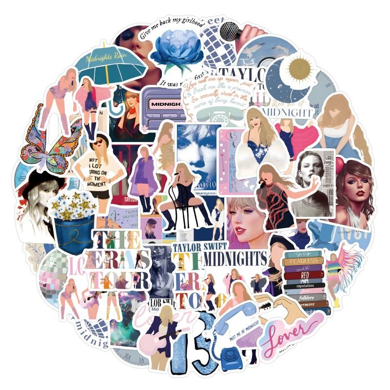 60pcs Singer Luggage Computer Notebook Stickers
