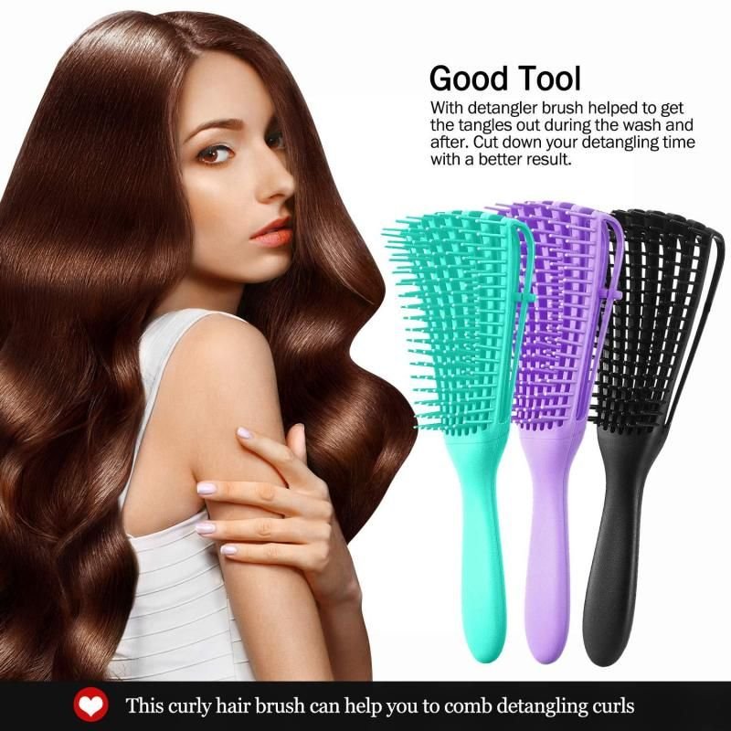 Women Fashion Solid Color Eight Claw Comb