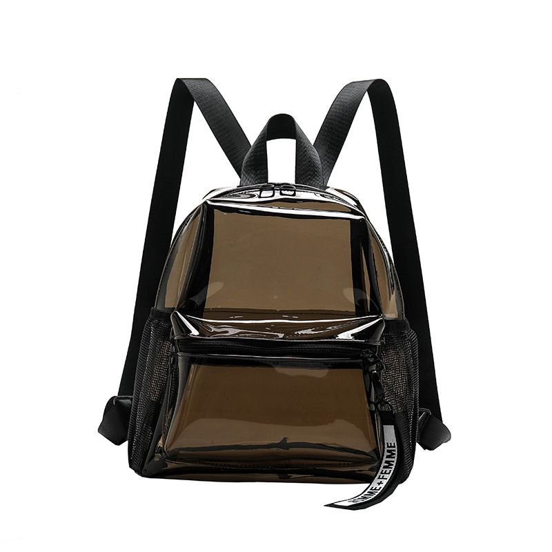 Fashion Large Capacity Waterproof Clear Pvc Backpack