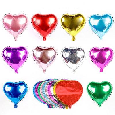 18inch Heart-Shaped Aluminum Foil Balloon Wedding Arrangement Decoration Supplies