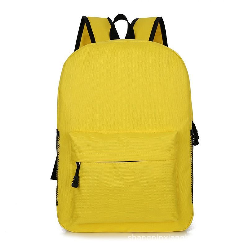 Fashionable Large Capacity Solid Color Backpack