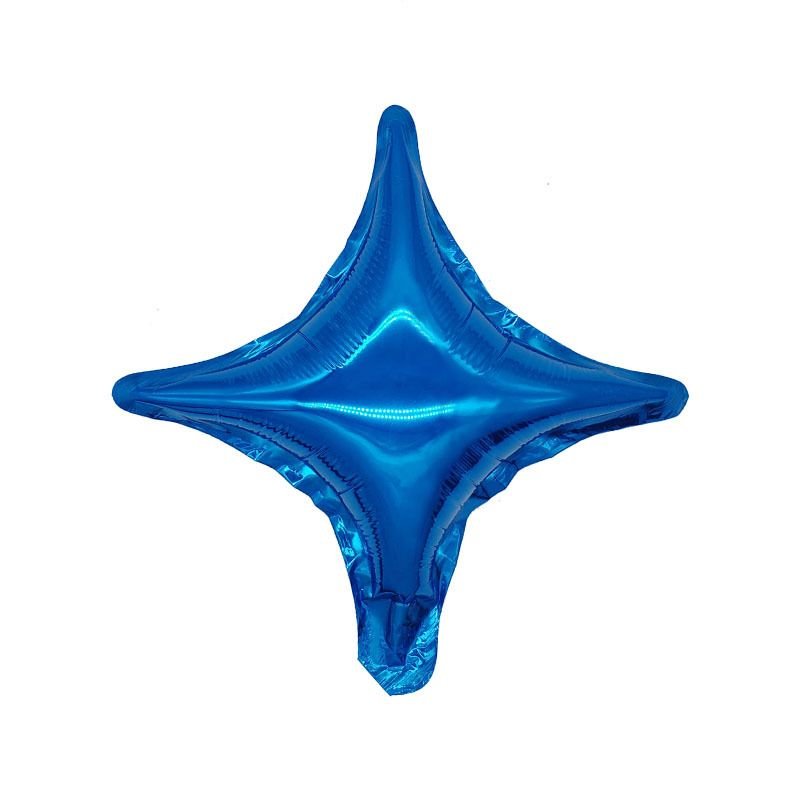 10 Inch Four-Point Star Aluminum Balloon Birthday Party Decoration 50-Set