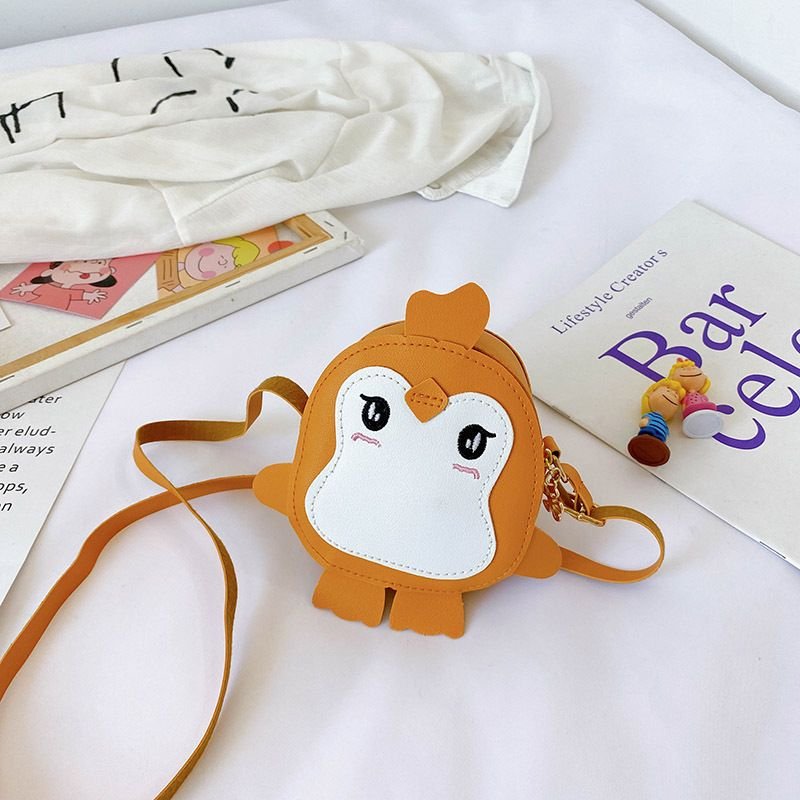 Kids Unisex Casual Cute Cartoon Penguin Mini Crossbody Bag