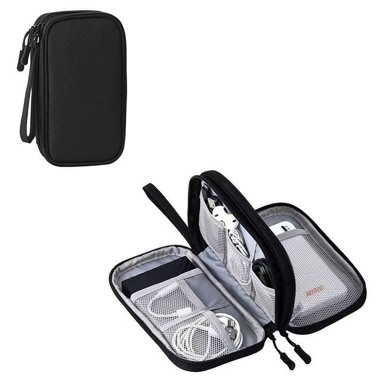 Data Cable Headset Charger Storage Bag