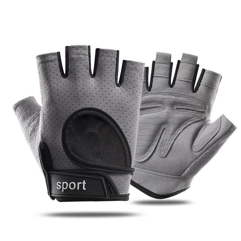 Outdoor Sports Half Finger Non-Slip Breathable Shock-Absorbing Cycling Gloves