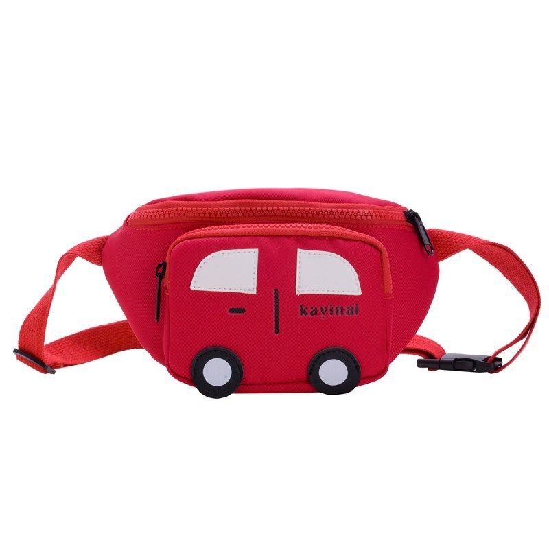 Kids Unisex Fashion Casual Cute Car Waist Chest Bag