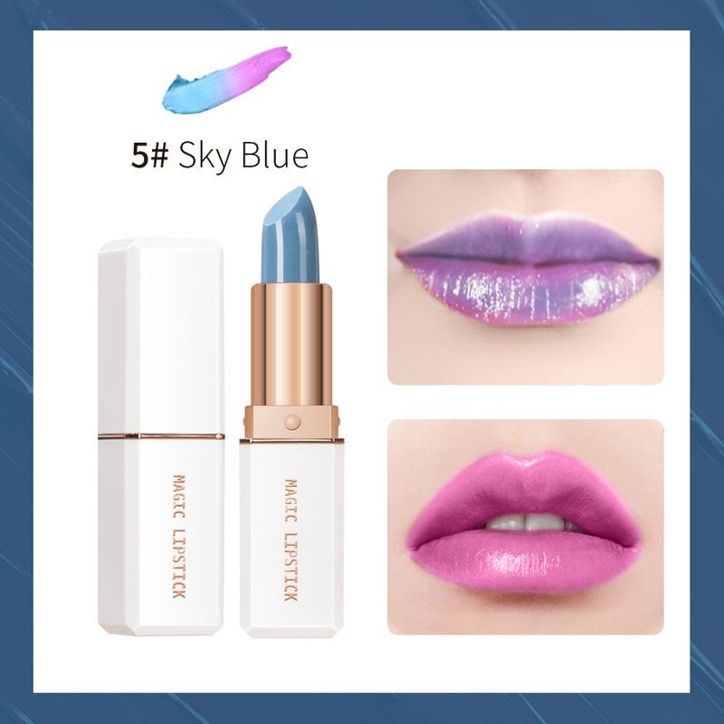 Lakerain Women Non-Stick Cup Warm Moisturizing Long-Lasting Lipstick