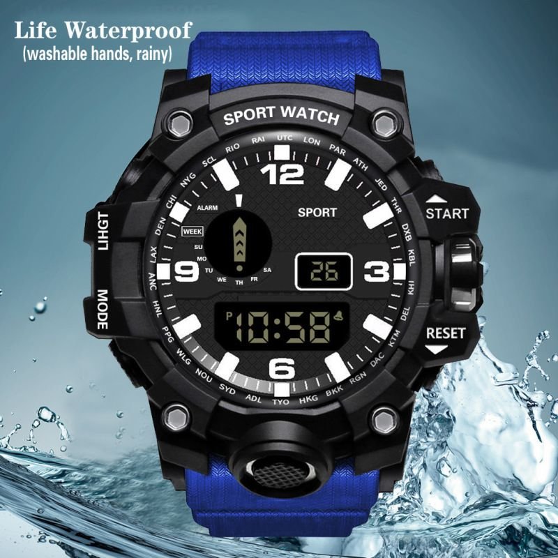 Men'S Fashion Multifunctional Outdoor Running Sports Watch