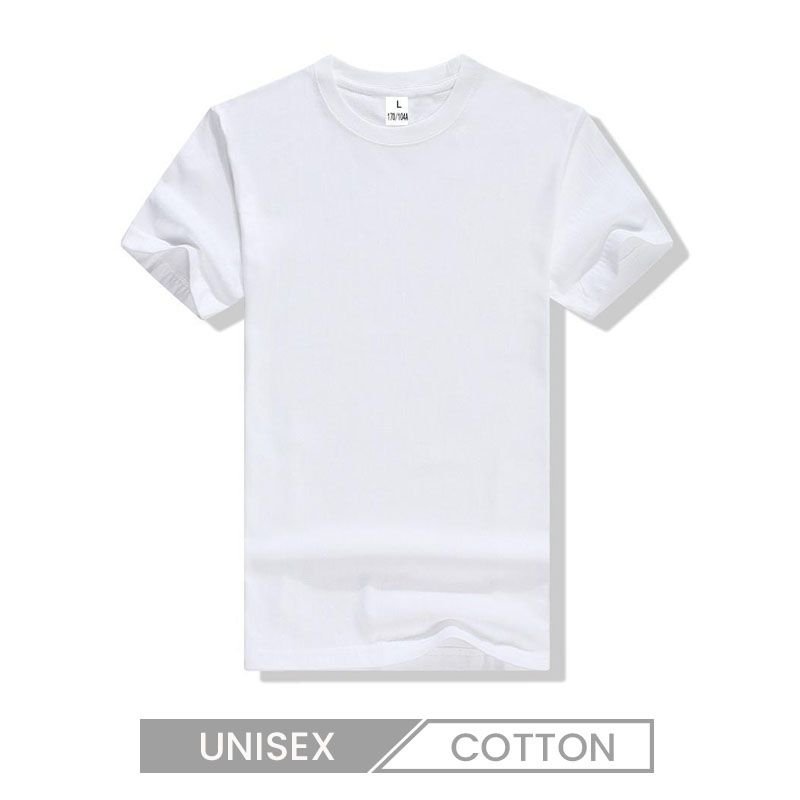 Unisex Cotton Crew Neck Short Sleeve T-Shirt Advertising Clothing Logo Custom