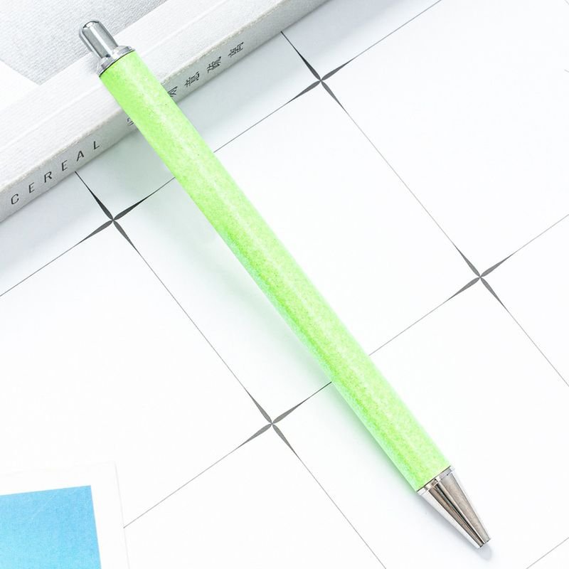 Press The Multicolor Metal Glitter Ball Point Pen