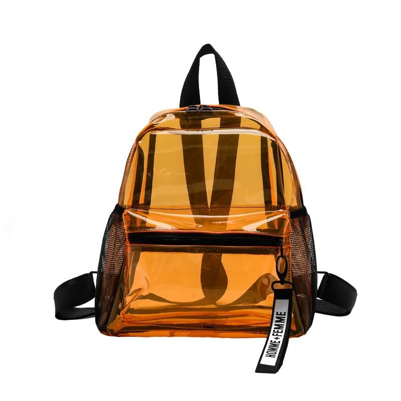 Fashion Large Capacity Waterproof Clear Pvc Backpack