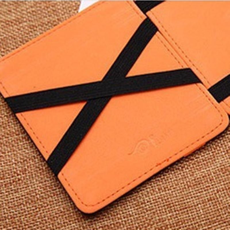 Unisex Multifunction Stripe Print Wallet