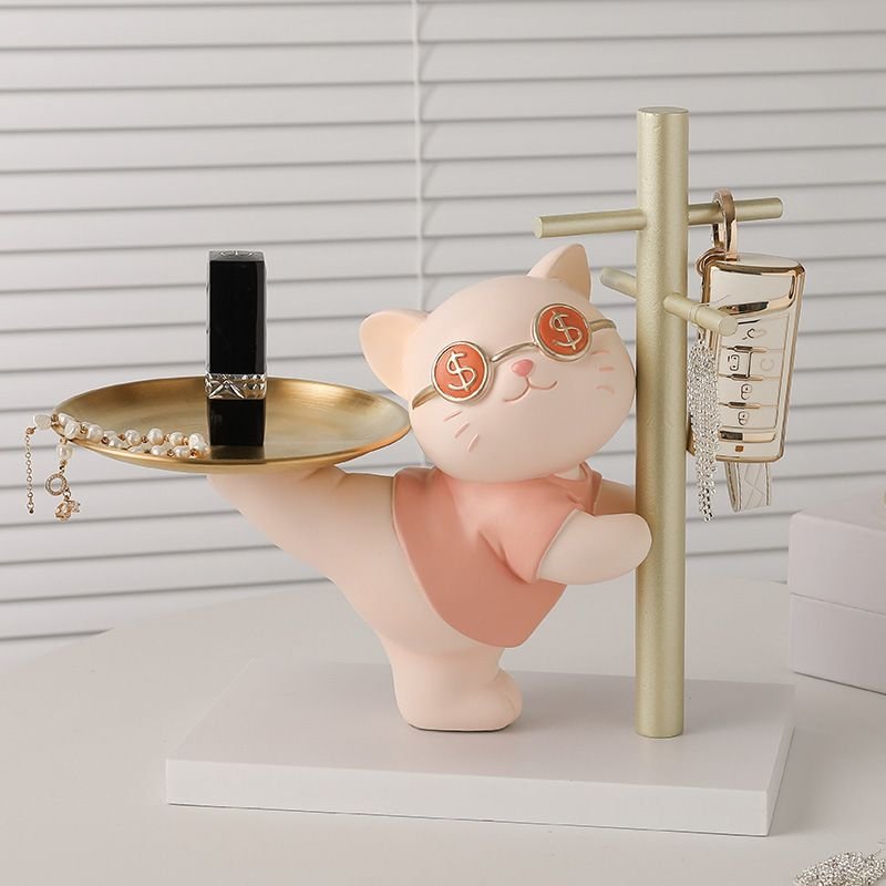 Creative Cat Home Storage Display Stand