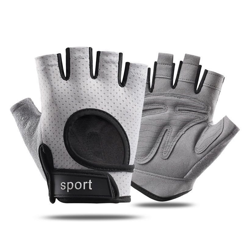 Outdoor Sports Half Finger Non-Slip Breathable Shock-Absorbing Cycling Gloves