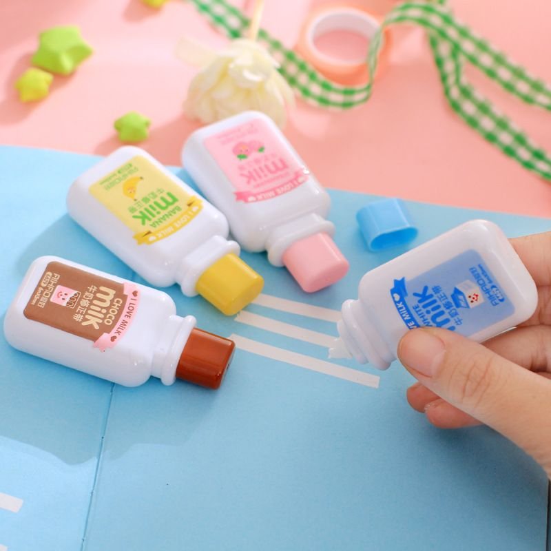 Simple Creative Cartoon Cute Bottle Correction Tape