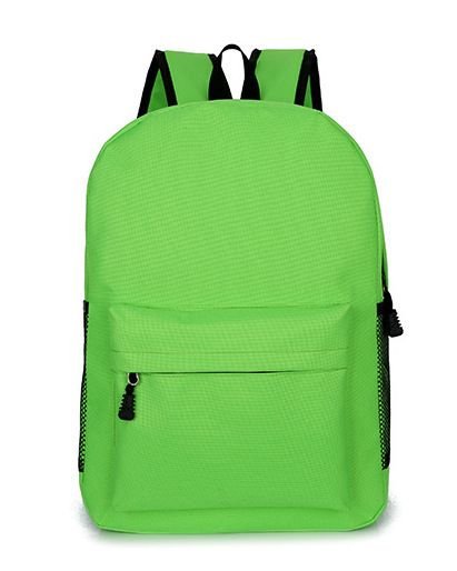 Fashionable Large Capacity Solid Color Backpack