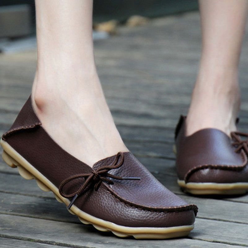 Size:4.5-12 Women Leisure Round Head Flats Shoes