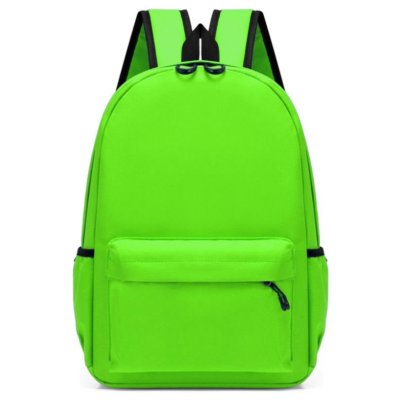 Simple Large Capacity Solid Color Oxford Cloth Backpack