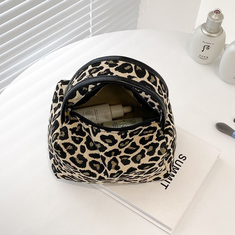 Women Fashion Leopard Zebra Print Large Capacity Handle Bag