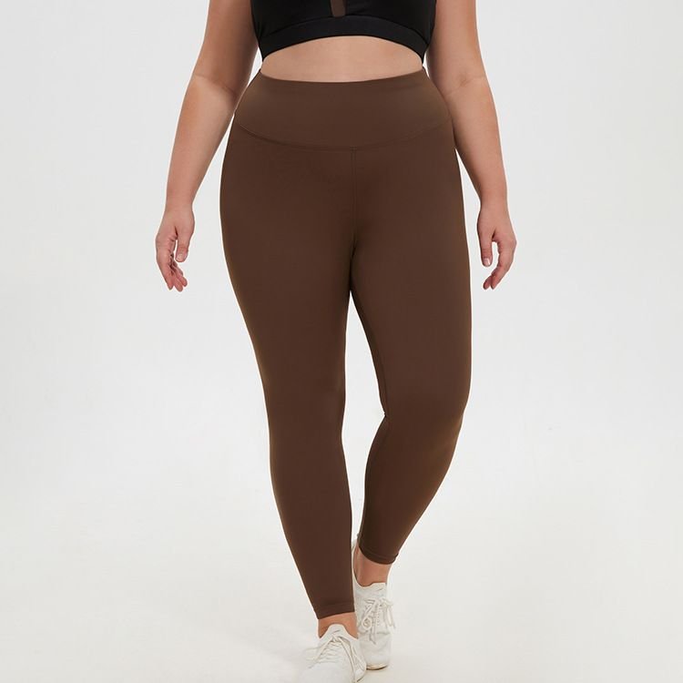 Women Fashion Plus Size High Waist Hip Stretch Tight Yoga Pants