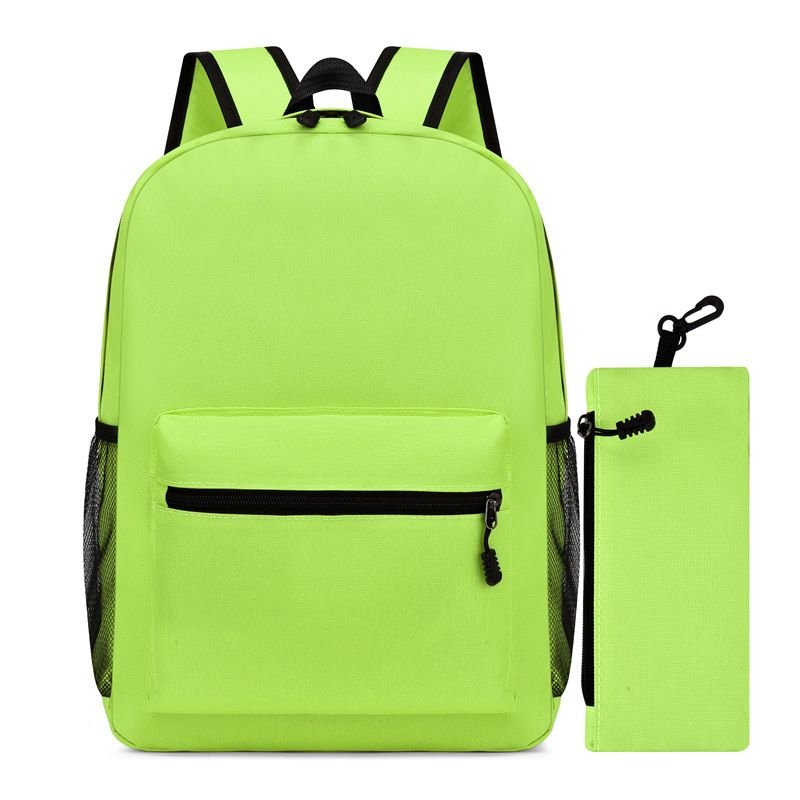 Simple Solid Color Large Capacity Backpack