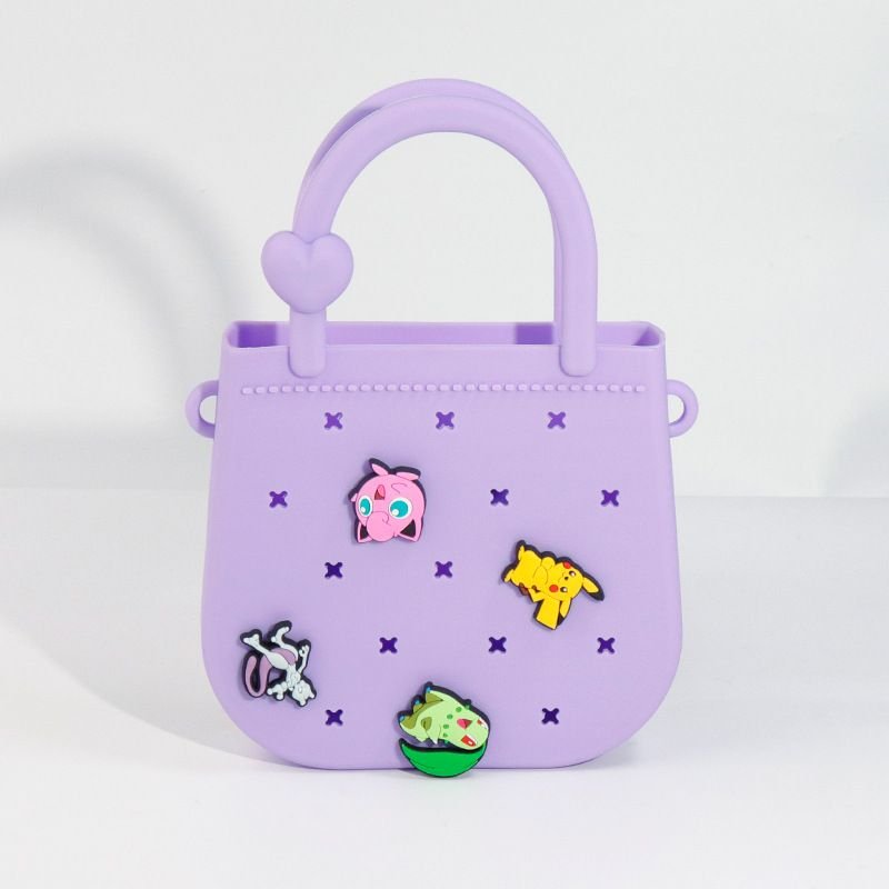 Cartoon Cute Portable Mini DIY Hole Handbag