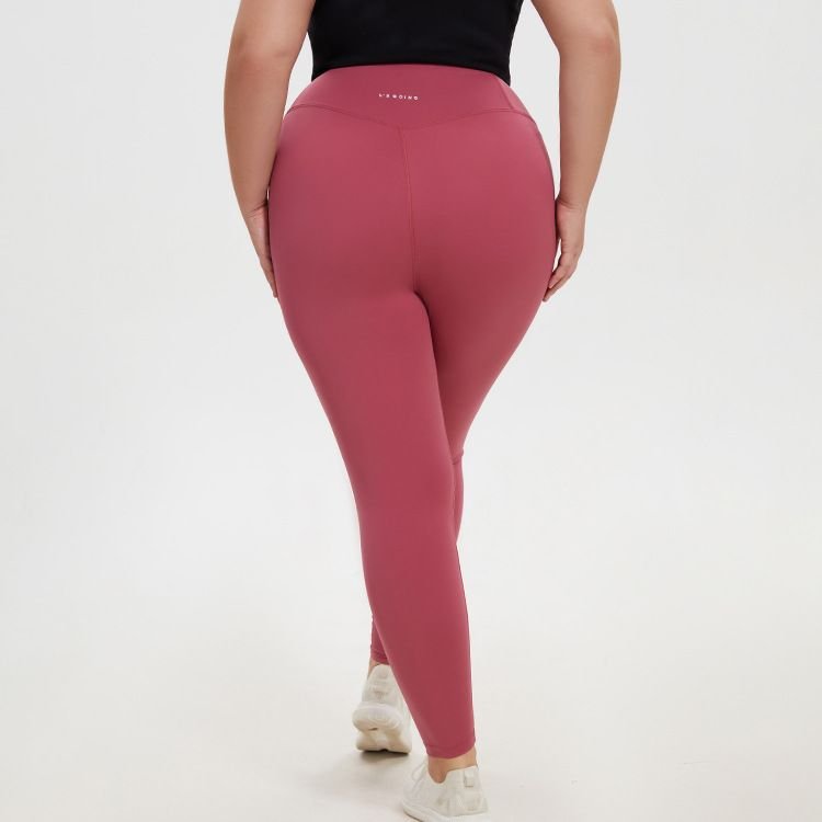 Women Fashion Plus Size High Waist Hip Stretch Tight Yoga Pants