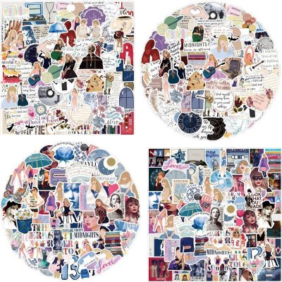 60pcs Singer Luggage Computer Notebook Stickers