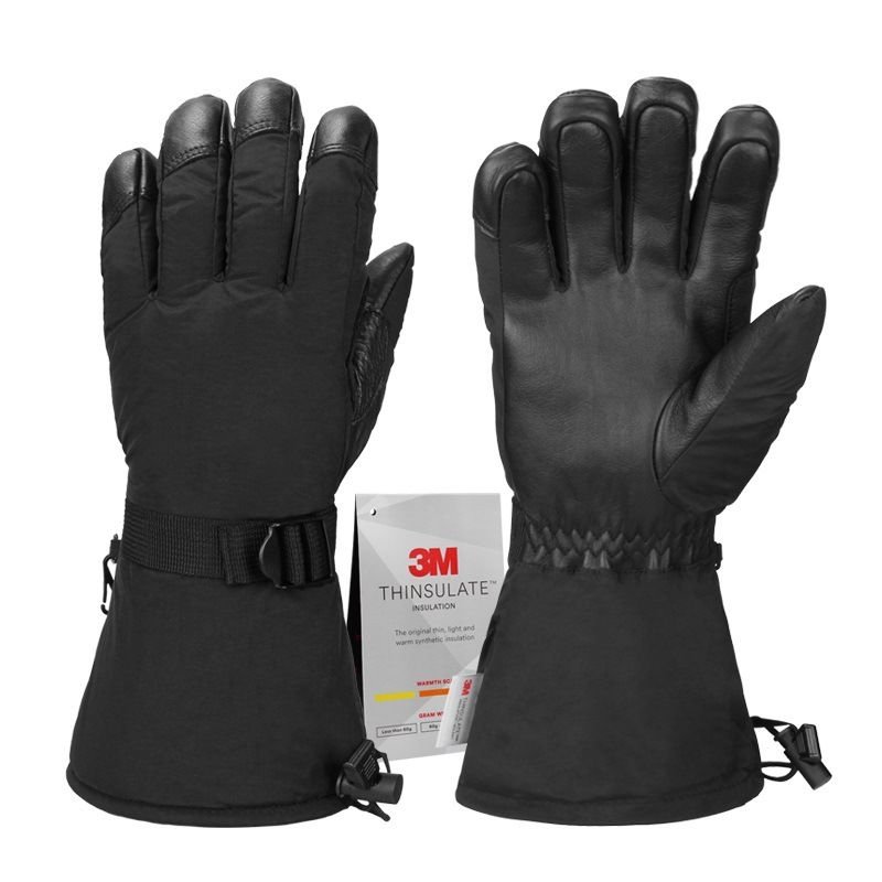 Outdoor Neutral Thickened Warm Windproof Ski Gloves