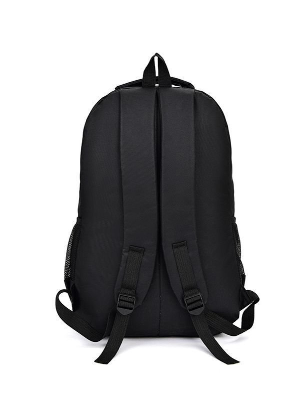 Simple Casual Solid Color Large Capacity Backpack