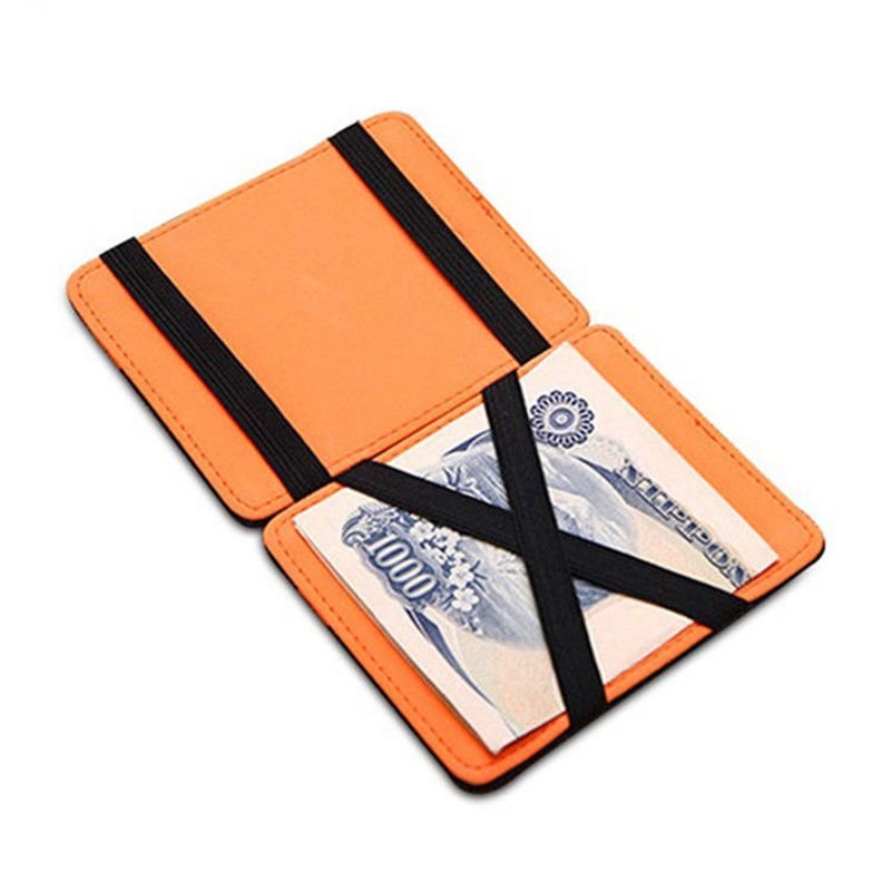 Unisex Multifunction Stripe Print Wallet