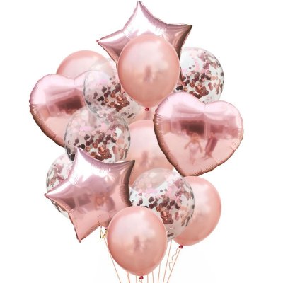 14 Pcs Hot Sale Wedding Party Birthday Decoration Balloons Set