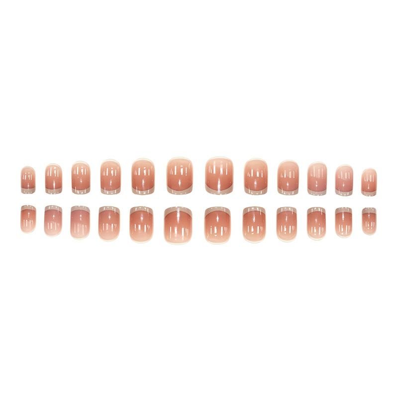 Gentle Women Ice Transparent Simi Detachable Fake Nail