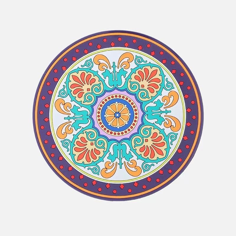 Simple Household Ethnic-Style Heat-Resistant Oil-Proof High-Temperature Insulation Table Mat