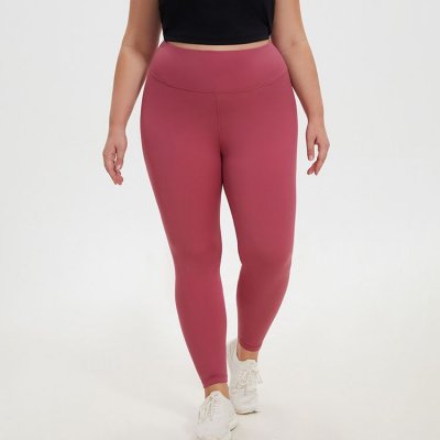 Women Fashion Plus Size High Waist Hip Stretch Tight Yoga Pants