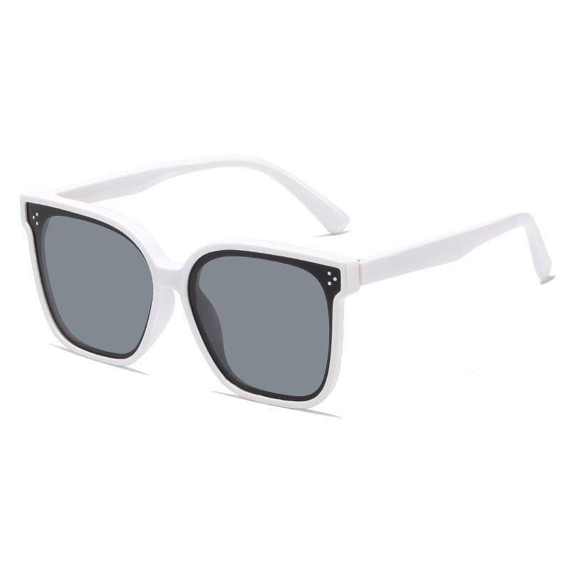 Kids Unisex Fashion Casual Cute Square Frame Gradient Color Sunglasses