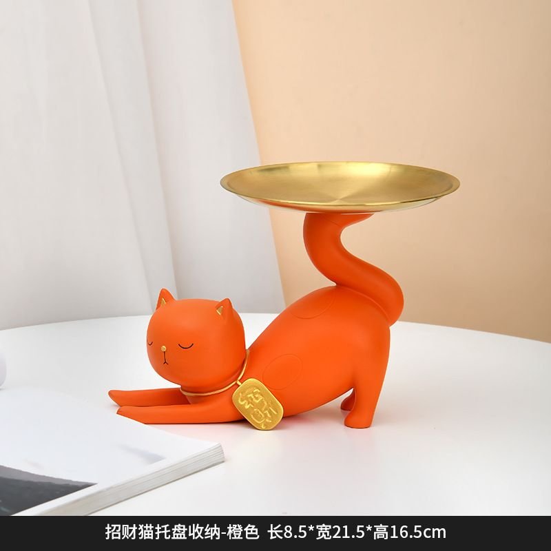 Creative Cute Cat Home Resin Ornaments