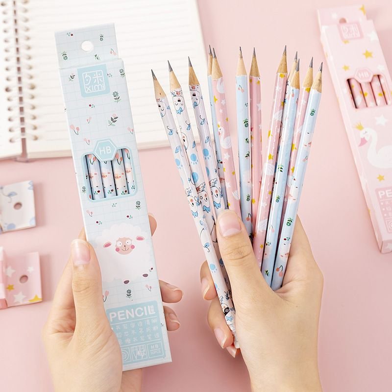 Cartoon Cute Student Supplies Pencil 10-Box