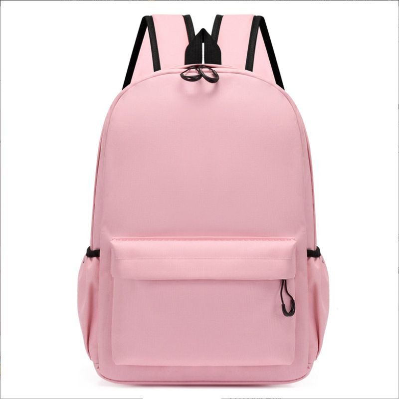 Simple Large Capacity Solid Color Oxford Cloth Backpack