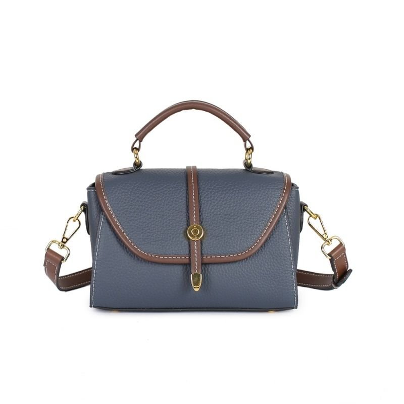 Women Simple Temperament Leather Hand Messenger Bag