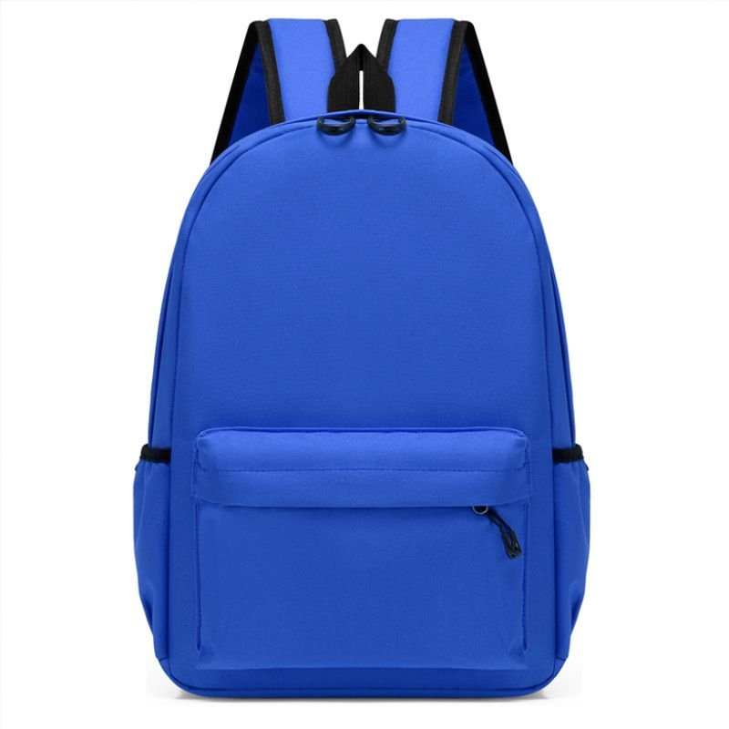 Simple Large Capacity Solid Color Oxford Cloth Backpack