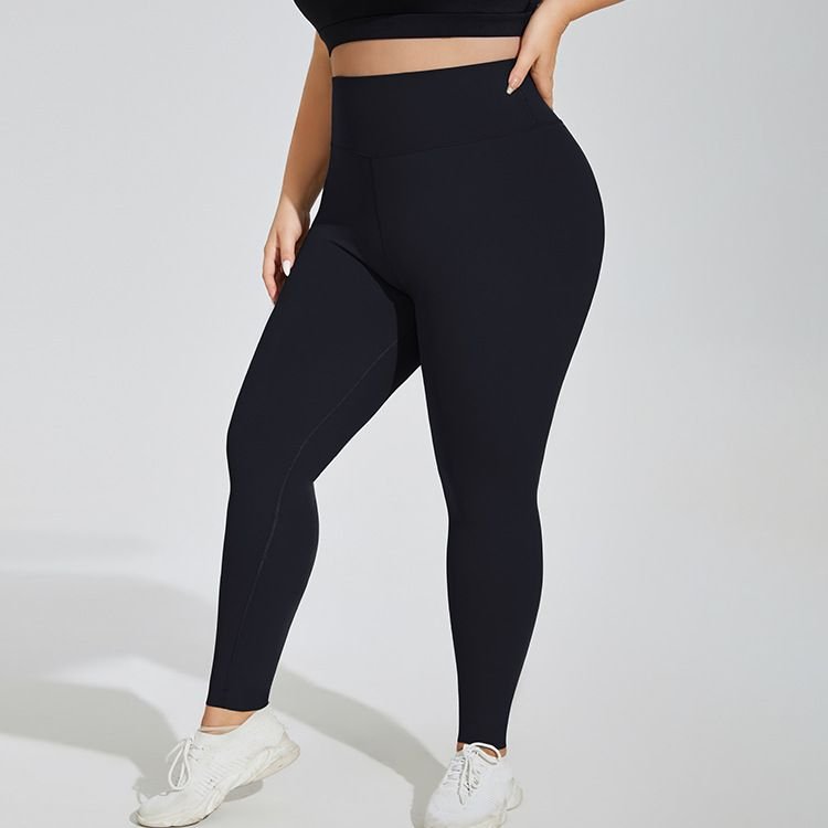 Women Fashion Plus Size High Waist Hip-Lift Sports Fitness Yoga Pants