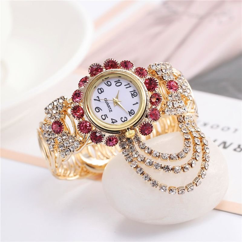 Fashion Women Rhinestone Bracelet Watch