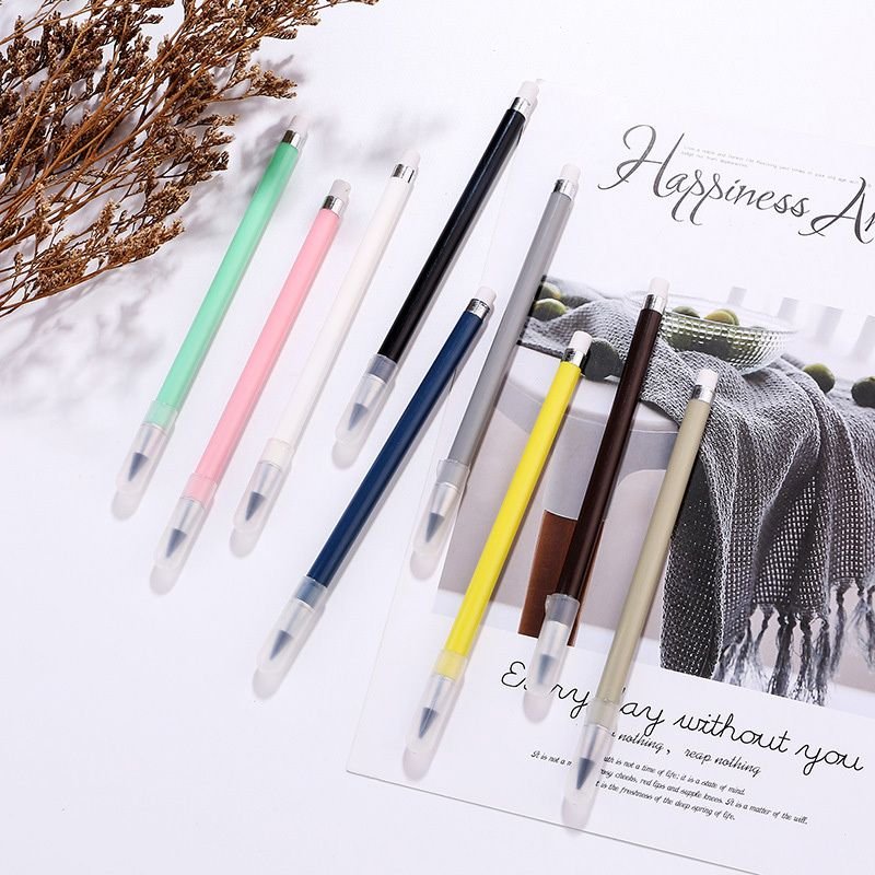 Inkless Eternal Pencil Unlimited Writing No Ink HB Pencil Sketch Painting Tool Stationery