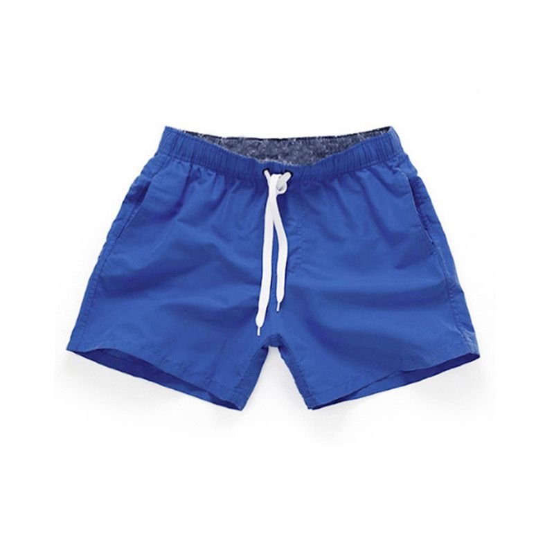 Men Fashion Candy Color Summer Beach Sports Swimwear Shorts